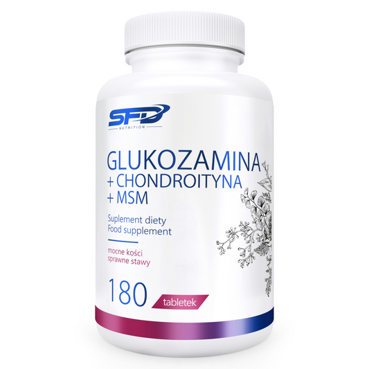 SFD GLUKOZAMINA+CHONDROITYNA+MSM 180 TABLETS