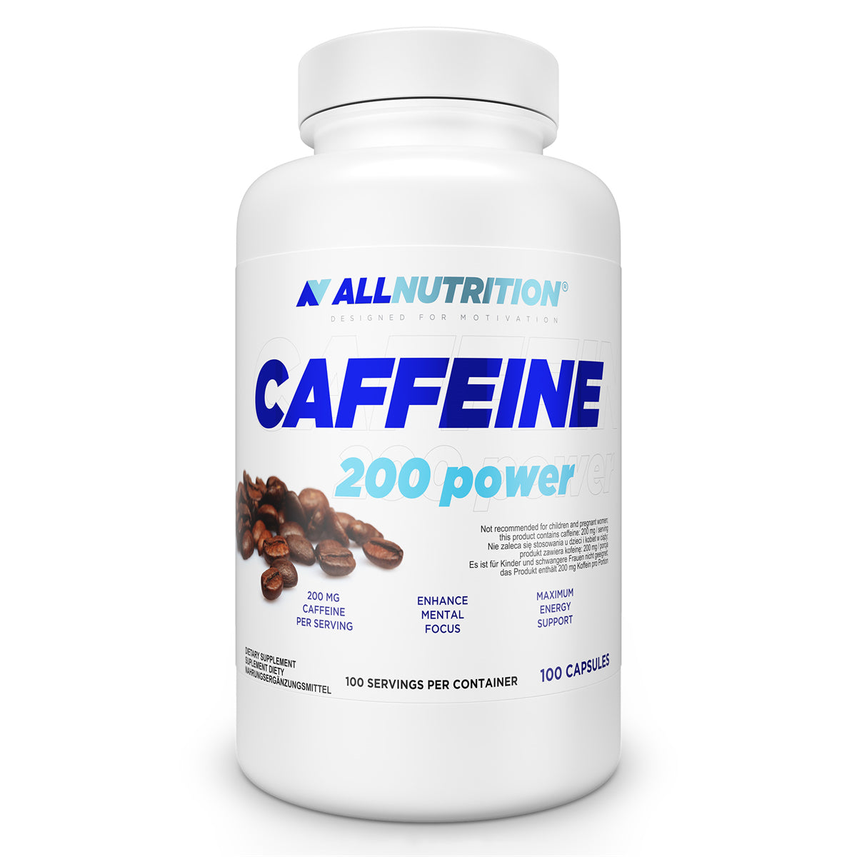 ALL NUTRITION CAFFEINE 200 POWER