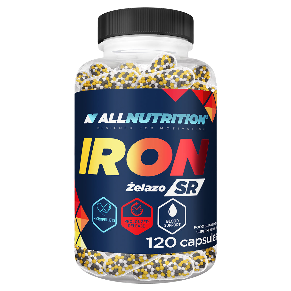 ALL NUTRITION IRON 120 CAPS